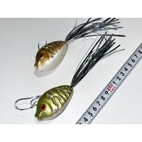 Ёлочные игрушки СССР лот рыбка 2шт пенопласт