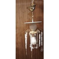 Люстра венецианская и шаровидная.