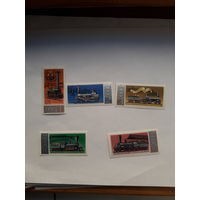 Марки СССР 1978 паровозы