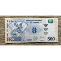 Werty71 Конго 500 франков 2022 (2023) UNC банкнота