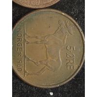 5 эре норвегия 1960