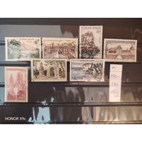 Полная серия Франция Ми 1160-1166 1957 года