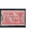 США-1953, (Мих.640), гаш. , Авиапочта, Самолет(одиночка),