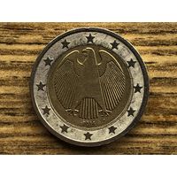 2 евро Германия 2014, дефект чеканки