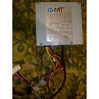 Рабочий, древний блок питания AT с кнопкой включения