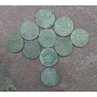 Денга 10 шт, денежное дерево.