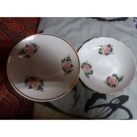 Блюда сервировочные фарфор Добруш СССР (3)