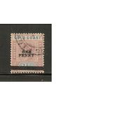Золотой Берег-1901,(Мих.32) гаш. ,  Стандарт, Английские Колонии, Надп.