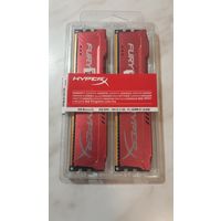 Оперативная память HyperX Fury Red 2x4GB KIT DDR3 PC3-14900 HX318C10FRK2/8