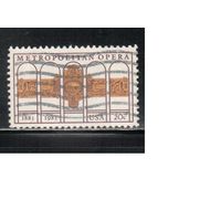 США-1983, (Мих.1652) , гаш. , Театр (одиночка),