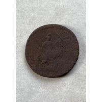 2 копейки 1764 перечекан