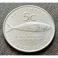 Намибия 5 центов, 2000 ФАО     ( 1-3-1 )