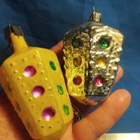 Фонарики светофоры  елочная игрушка ссср Каталог