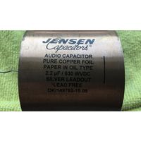 Конденсатор Jensen 2.2 mkf, 630 v новый
