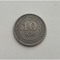 ГРЕНЛАНДИЯ  10 крон 1922 г.
