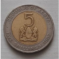 5 шиллингов 1997 г. Кения