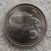 Папуа - Новая Гвинея 5 тойя  2010 г.