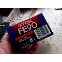 Аудиокассета TDK FE90 новая запечатанная