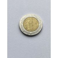 1 песо 2022 г., Мексика