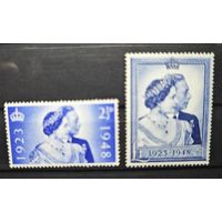 Великобритания ми 233-234. Каталог 45 евро
