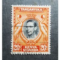 Марка Кения Уганда Танганьика 1938 год