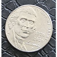 5 центов 2026 Р США 250 лет независимости