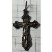 Крестик "Спаси и Сохрани", 925