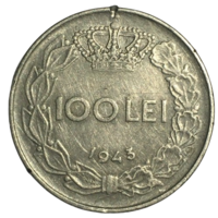 Румыния 100 леев, 1943