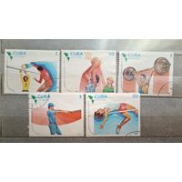 РАСПРОДАЖА КОЛЛЕКЦИИ. Куба. марки "спорт. 9-е ПанАмериканские игры"
