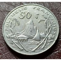 Французская Полинезия 50 франков, 1991    ( 1-14-5 )