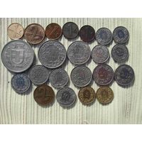 22 монеты Швейцарии