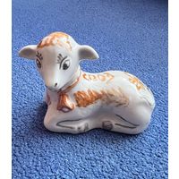 Статуэтка фарфоровая "Овечка" ДФЗ