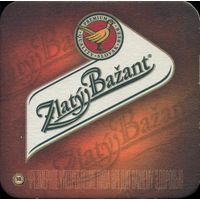 Подставку под пиво ZLATY  BAZANT  / Словакия  /.