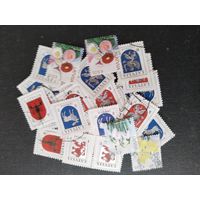 Латвия сборный лот марок 50 шт