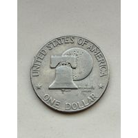 1 доллар США. Эйзенхауэр.