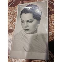 Открытка,артисты,Быстрицкая