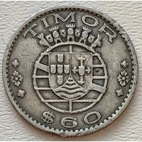 Португальский Тимор 60 центаво 1958