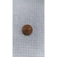 Португалия 5 евроцентов 2024