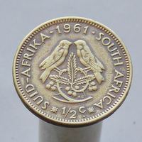 ЮАР 1/2 цента 1961