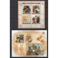 Живопись Гвинея-Бисау 2007** Итальянский художник и учёный, изобретатель, писатель, музыкант, представитель искусства Высокого Возрождения  Леонардо да Винчи