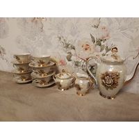 Сервиз кофейный фарфор Польша Chodziez