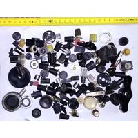 Ручки для различных приборов и аппаратуры. 80 шт Одним лотом.