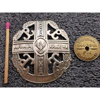 Знак ПНР. Армия Крайова. Участнику операции "Буря", 1944 г. тяжёлый, винт