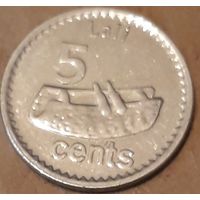 Фиджи 5 центов 2014