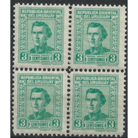 Уругвай 1948 г. Национальный герой и основатель генерал Хосе Артигас MNH