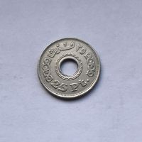 25 пиастров 1993 Египет