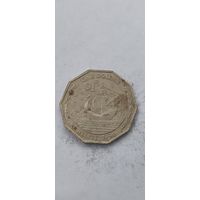 Белиз 1 доллар 1990