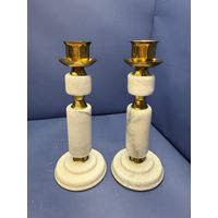 Пара подсвечников , камень