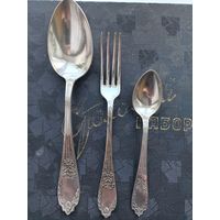 Старые  мельхиоровые предметы