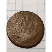 Деньга Российская Империя  1749 год